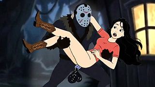 Halloween Hentai: Jason Fucks College Girls at Crystal Lake - Friday the 13th Cartoon Parody