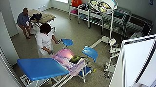 Amateur babes getting their pussies examined on hidden cam