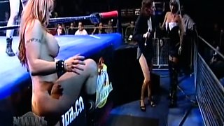 Nude Wrestling show