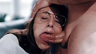 ADULT TIME - Lauren Phillips Shows Off Her AMAZING MILF TITS To The Maintenance Man!