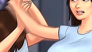 Summertime Saga Reworked - 13 Underneath the Lab Coat by Misskitty2k