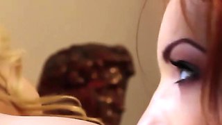 Classic and Sensual Lesbian Sex with Blonde and Redhead MILFs