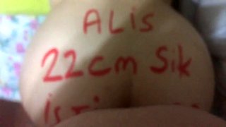 Alis 22 cm yarak istiyor