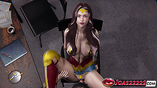 Sexy Girl Captain Rule34 - 3D Hentai Animation with Intense Fingering, Pussy Licking & Piledriver Action