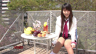 Ryo Asakas naughty JAV charm ignites senses in steamy shower fun