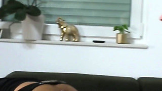 Slave Fucked with Strap on!