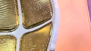 Stina Stone Femdom Feetworship Barefeet Licking Foot Gagging by German Mistress in Leather Gloves Part 1