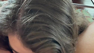 Canadian Blonde Eden Ivy Mouth Fuck and Sloppy Deepthroat POV Cum Shot