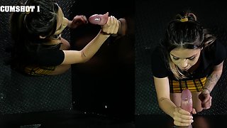 Marley Madden gets her latina holes filled with cum.