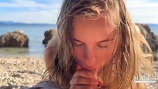 Verified Amateurs In Fucking On Public Beach - The Season Is Open!