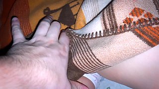 Stepsister and Her Tight Pussy Under the Covers