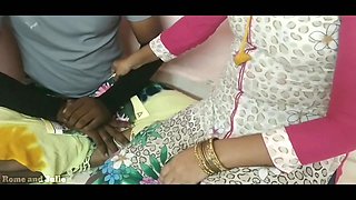Tamil Mom Julie Teaching How to Have Sex with Her Step Son Taking Deepthroat and Cum in Her Mouth