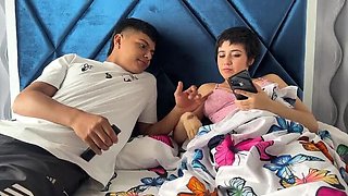 Step Sister Fucks Me While On Phone With BF - Manuela Alvarez HD 4K Porn