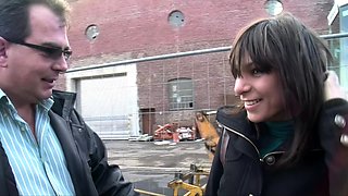 German EroCom Street Casting With A Turkish Slut