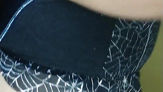 Horny Girlfriend Sticks Anal Plug in Her Ass for Her Lover