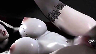 Bigboob Wife Ride the Cock - 3D Animation