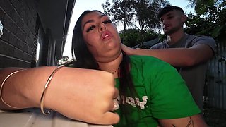 Teen Big Ass Subway Retail Slut Gets Picked up and Fucked!