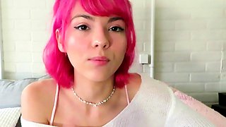 Amateur pantyhouse webcam teen strips and strokes her vagina