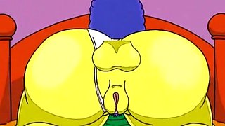 Marge Simpson lusty cheating wife