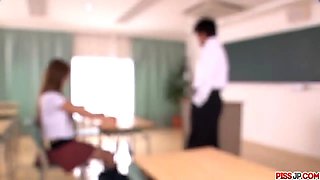 Yura Kasumi got teacher\u2019s dick up her tight pussy