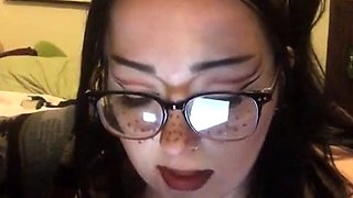 Amateur striptease and Solo masturbation