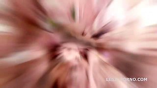 7on1 Facialized Angie Moon GangBang with ANAL /DAP /TAP /Ball