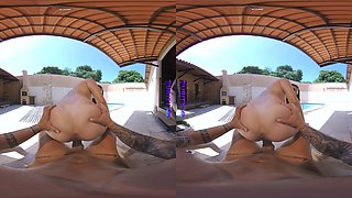 PURITYVR Perversions in public pool with Izadora