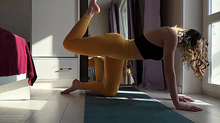 Yoga and pov fucking