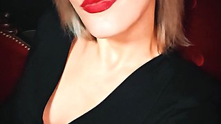 My Dungeon Shoes - Before a Pantyhose Fetish Session - Mistress Julia