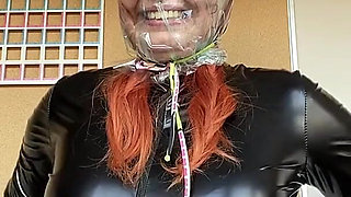 Colored Plastic Bags Breathplay in Latex - 2
