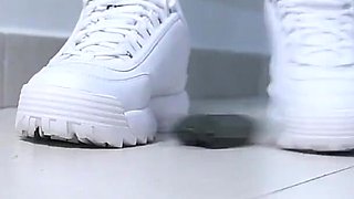 Giantess Goddess's Big Feet Crushing Your City