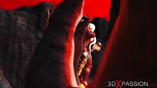 18-25 action with gentle side piece from 3DXPassion