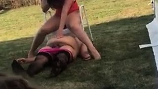 Amateur milf car outdoor handjob