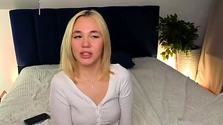 Blonde fetish lesbians fist themselves in hi definition