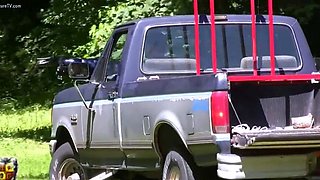 Mobile outdoor Fuckmachine