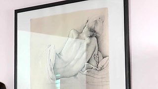Secretary Finally Manages To Fuck The Boss With Her Huge Tits. He Also Gets Anal