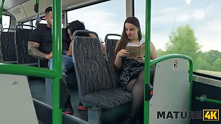 Mature4k. nail me in the bus! in front of everyone...