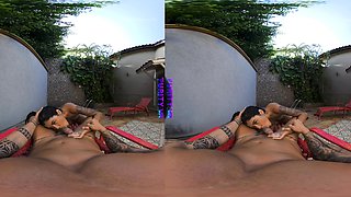 PURITYVR Sex in public pool with Lilian