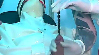 Latex Medical Procedure: Bound, Urethral Play, and Drained