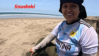 We were so excited that we couldn't stand going to the hotel, so we started fucking in the car in the middle of the road or highway