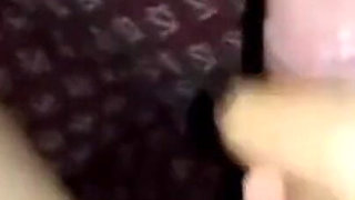Giving Sensual Handjob for Step Brother with Happy Ending Huge Cumshot