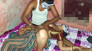 Hot Indian aunty Nehakumari12398 gets down with her stepson in a desi style