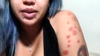 Australian BBW with big boobs gives blowjob