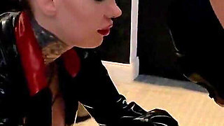 Miss Alessa Milano Shocking and Screaming Electroplay on His Knees