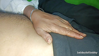 "Desi Punjabi Couple Da Real Bedroom Romance - Natural Voice Wich Full Masti"