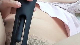 Cumming Just Wearing a Babydoll