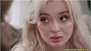 [Isn't That Like....A GANGBANG!!?] Sad Blondie Railed By Bestie & 8 HUGE Dicks- Dogfart