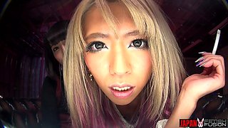 Risa and Yua Nanami Humiliate You with Saliva-drenched Tongues and Smoky Breath. a Filthy POV Punishment Dripping with Spit