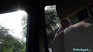 Public agent hitchhiking college girl fucks giant boner