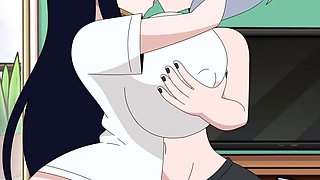Fantasy Cartoon - Koji is blindfolded and jerked off hard
